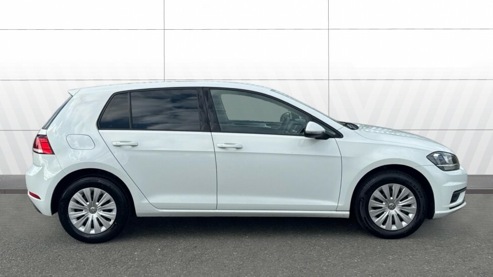 Volkswagen Golf S White #5