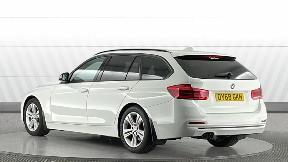 BMW 3 Series Efficientdynamics Sport OY68GKN White #2