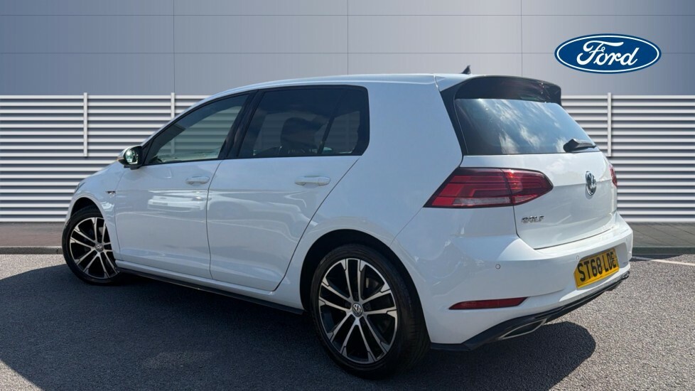 Volkswagen Golf R-line ST68LDE White #2