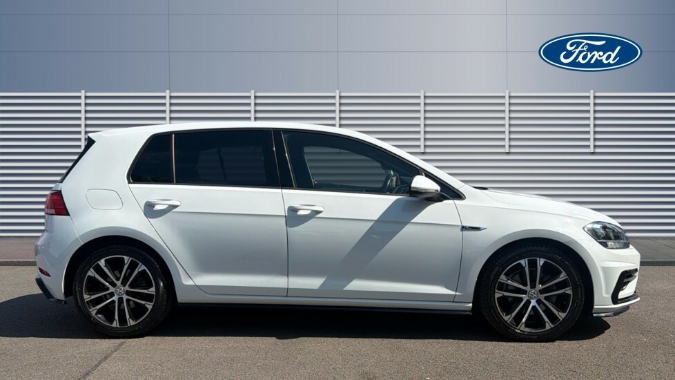 Volkswagen Golf R-line ST68LDE White #5