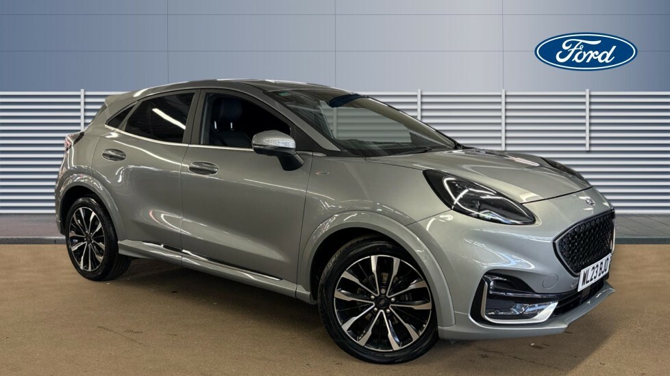 Ford Puma St-line Vignale Silver