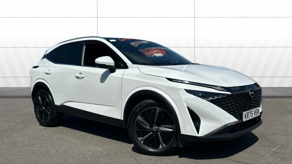 Nissan Qashqai Tekna White