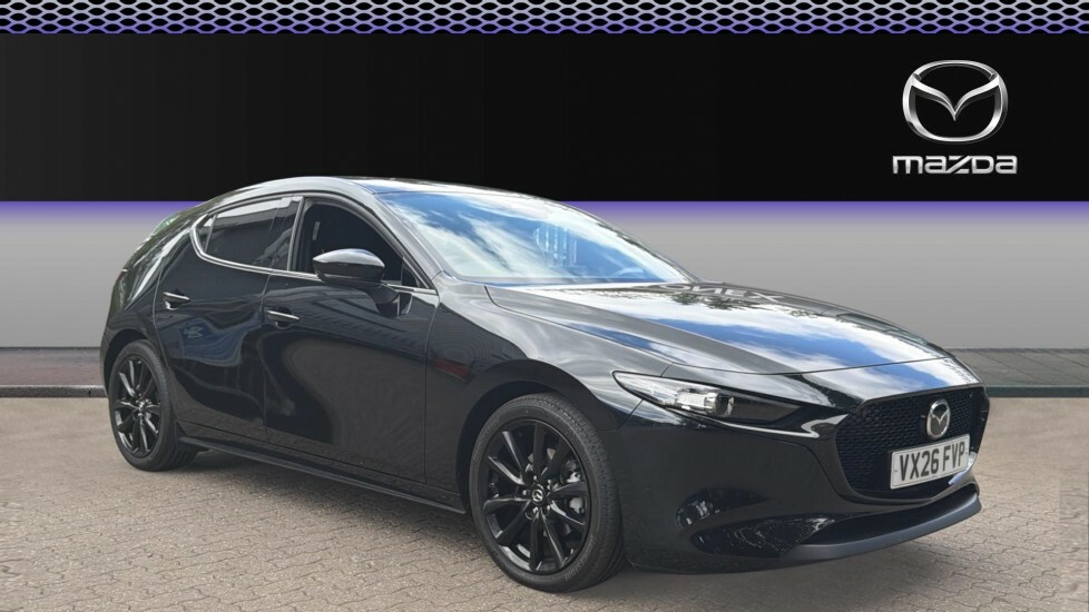 Mazda 3 2.5 E-skyactiv G Mhev 140 Exclusive-line Black #1
