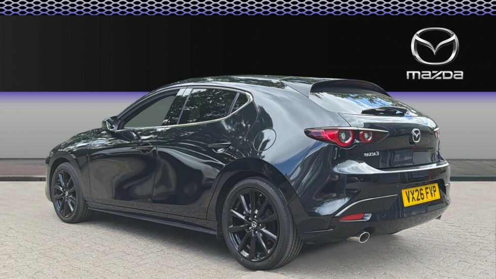 Mazda 3 2.5 E-skyactiv G Mhev 140 Exclusive-line Black #2