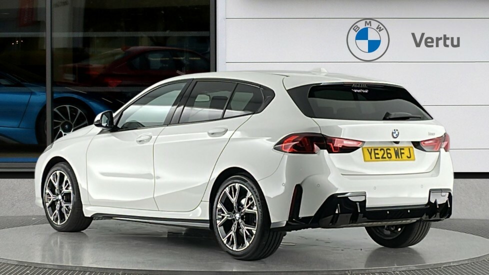 BMW 1 Series M Sport YE26WFJ White #2