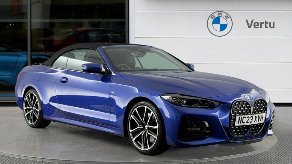 BMW 4 Series M Sport Blue