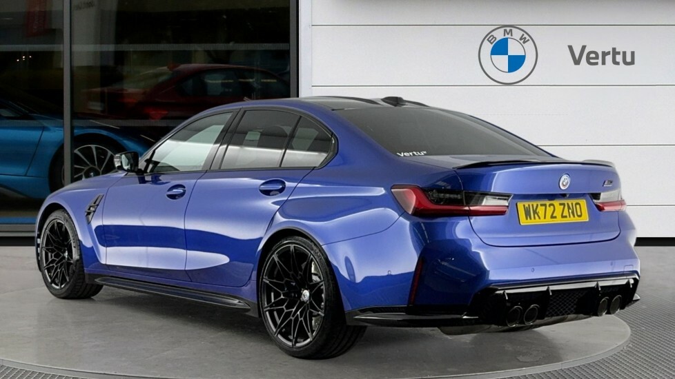 BMW M3 M3 Competition M WK72ZNO Blue #2