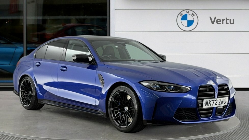 BMW M3 M3 Competition M Blue