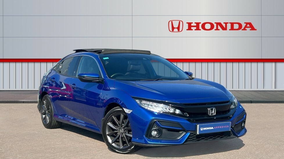 Honda Civic Ex Blue