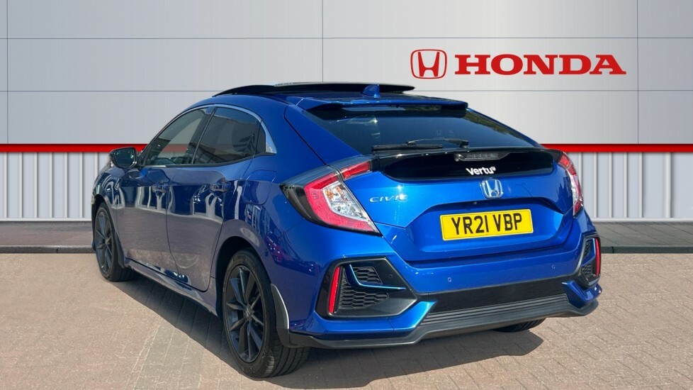 Honda Civic Ex YR21VBP Blue #3
