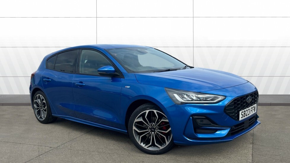 Ford Focus St-line X Blue