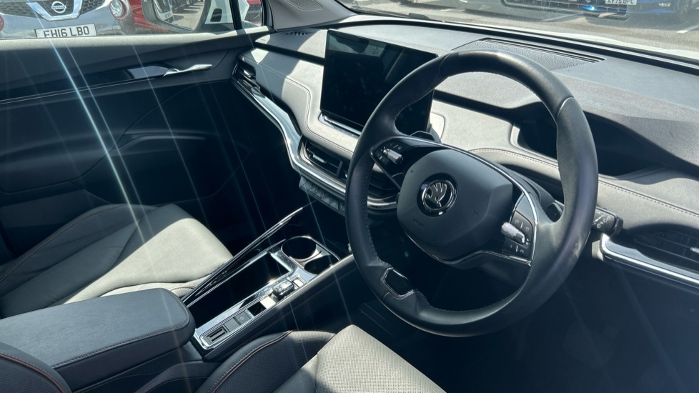 Skoda ENYAQ 80 Ecosuite White #6