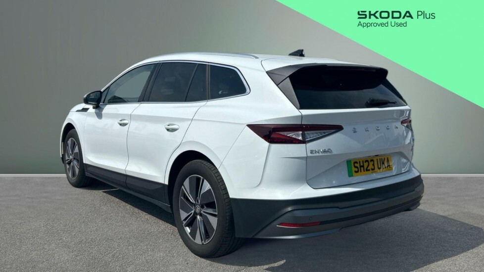 Skoda ENYAQ 80 Ecosuite White #3
