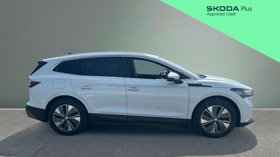 Skoda ENYAQ 80 Ecosuite White #4