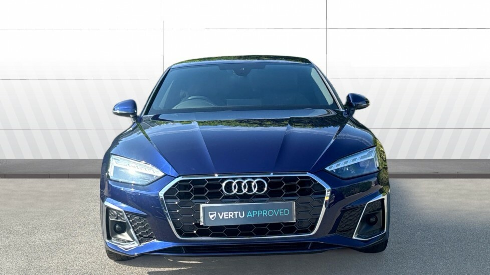 Audi A5 S Line HJ23XVW Blue #3
