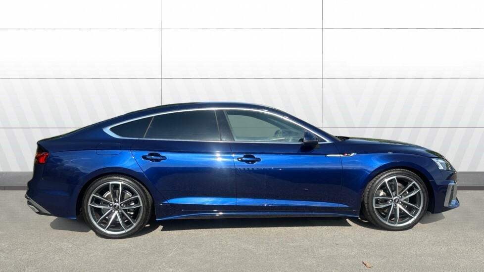 Audi A5 S Line HJ23XVW Blue #5