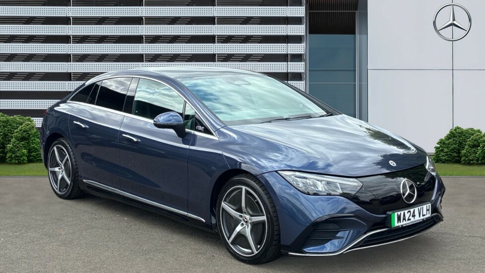 Mercedes-Benz EQE Amg Line Blue