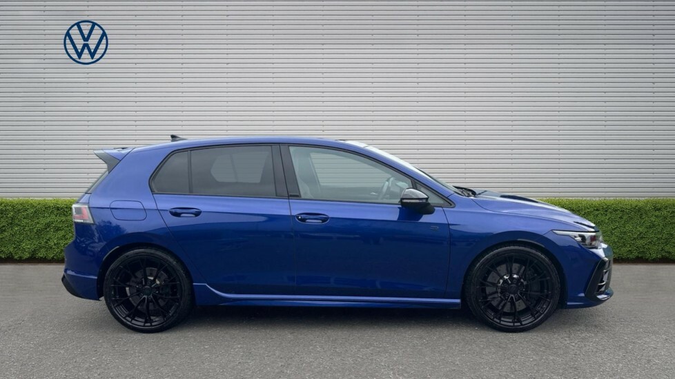 Volkswagen Golf R Black Edition YE74XJF Blue #4