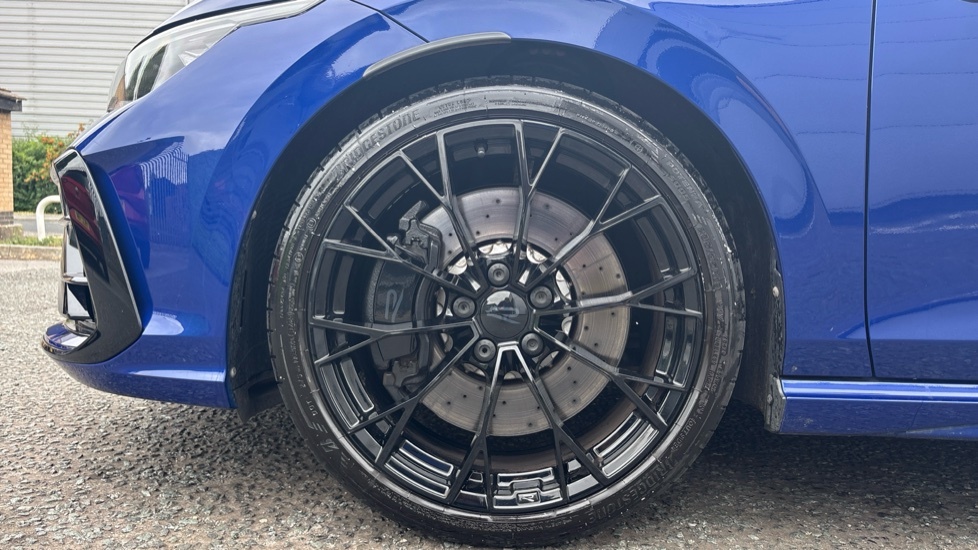 Volkswagen Golf R Black Edition YE74XJF Blue #5