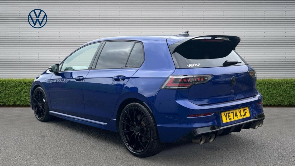Volkswagen Golf R Black Edition YE74XJF Blue #3