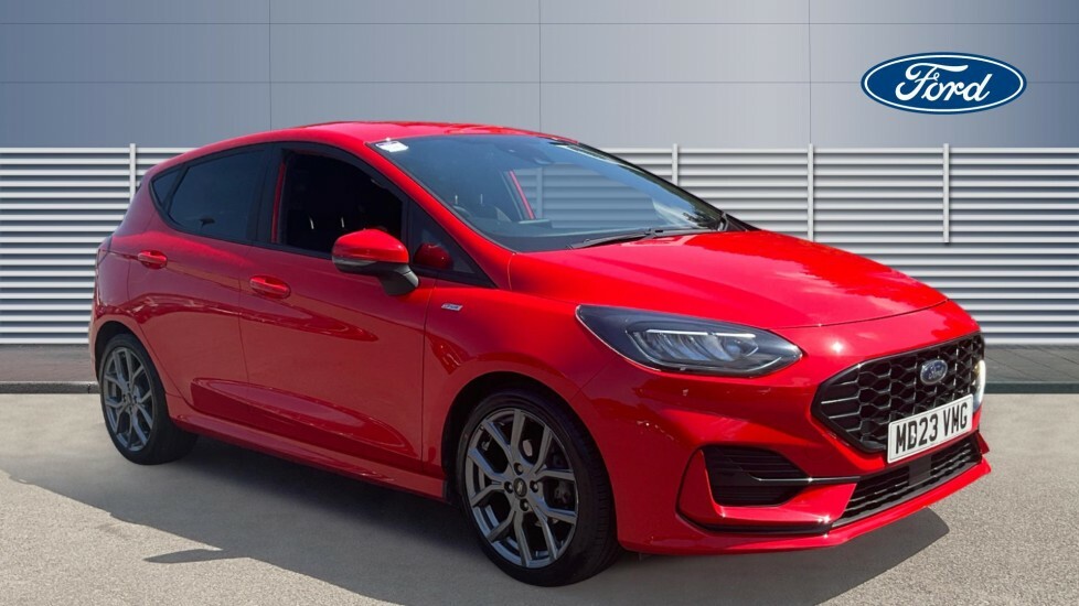 Ford Fiesta St-line Red