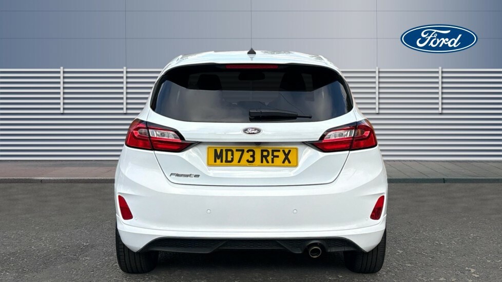 Ford Fiesta St-line MD73RFX White #6