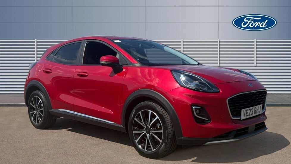 Ford Puma Titanium Red