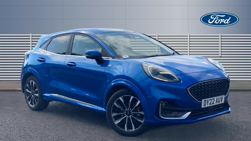 Ford Puma St-line Vignale Blue