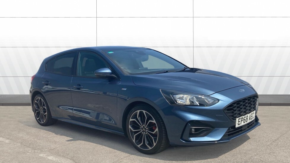 Ford Focus St-line X Blue
