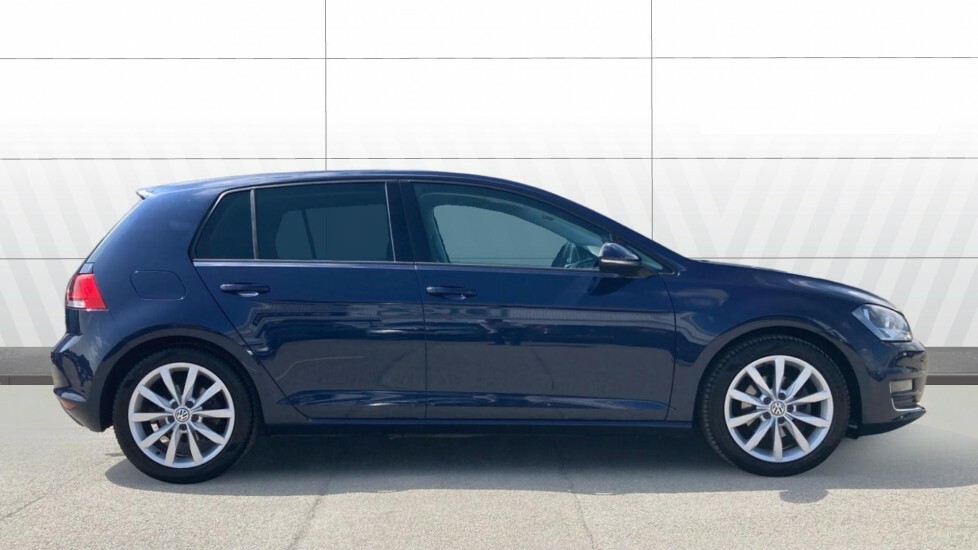 Volkswagen Golf Gt Blue #5