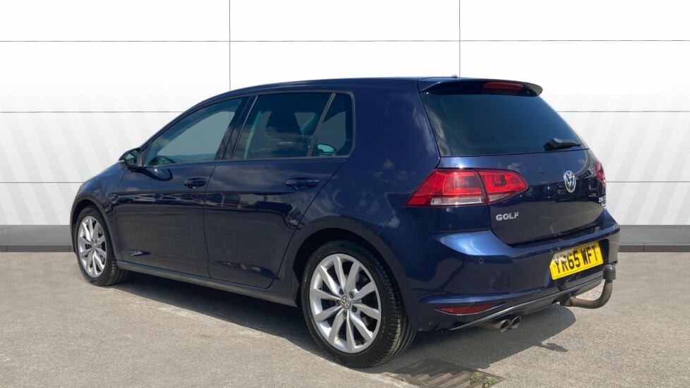 Volkswagen Golf Gt Blue #2