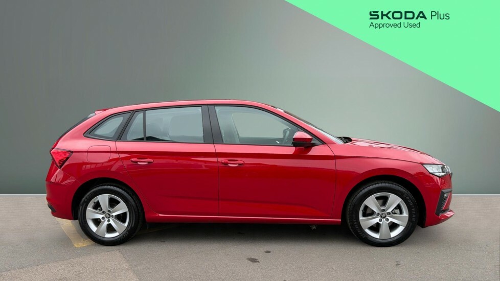 Skoda Scala Se Edition Red #4