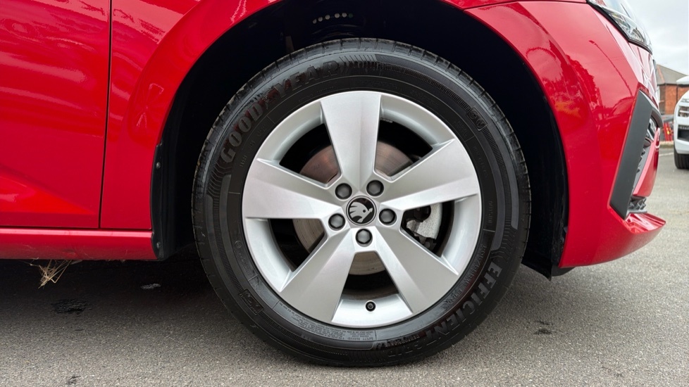 Skoda Scala Se Edition Red #5