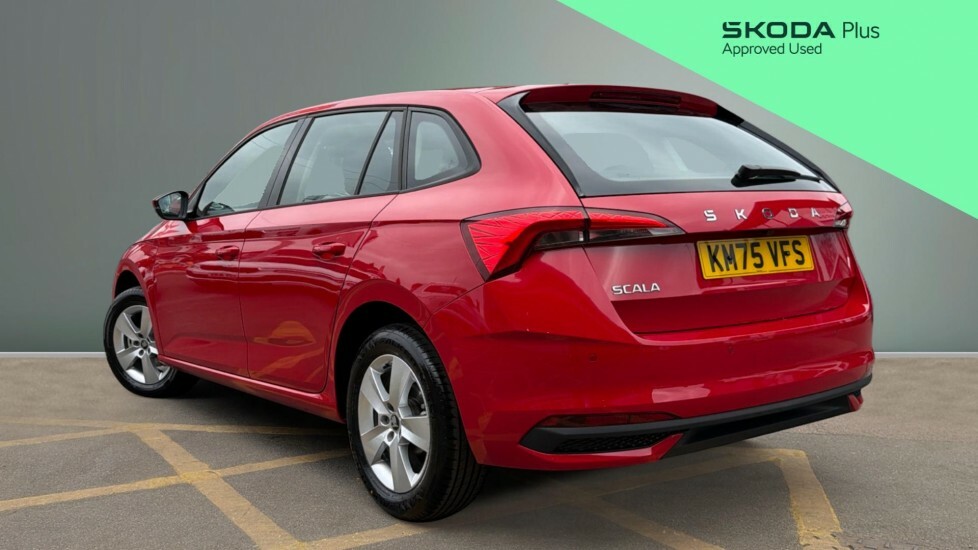 Skoda Scala Se Edition Red #3