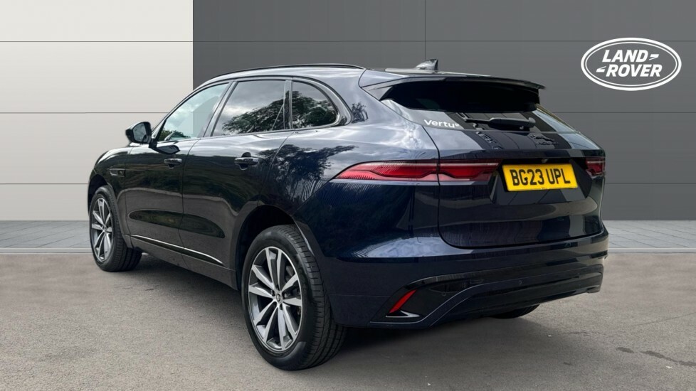 Jaguar F-Pace R-dynamic Se Black Blue #2