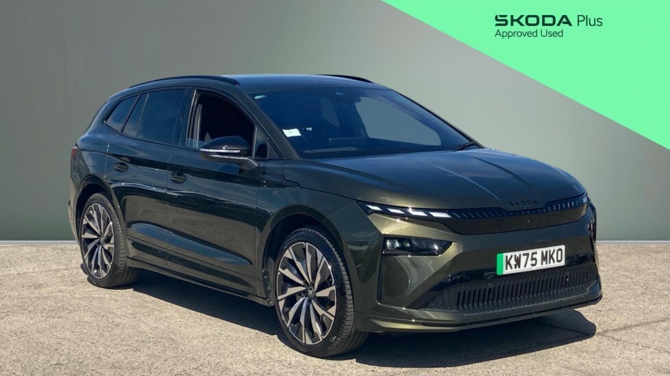 Skoda ENYAQ Sportline Green
