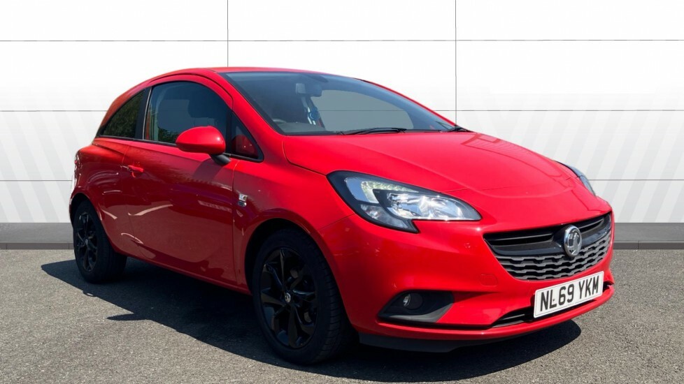 Vauxhall Corsa Griffin NL69YKM Red