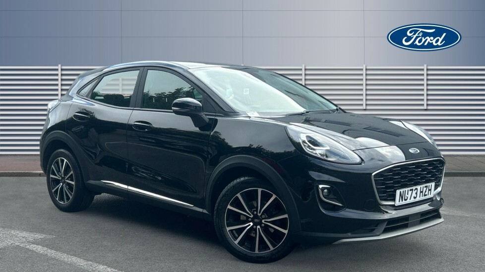 Ford Puma Titanium Black