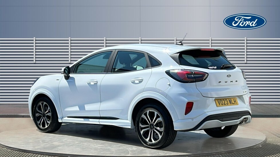 Ford Puma St-line VO23WLH White #2