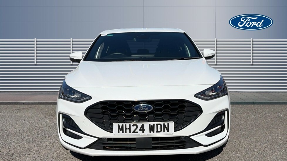 Ford Focus St-line MH24WDN White #3
