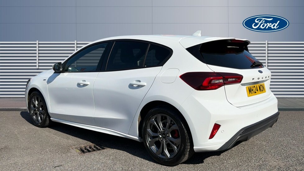 Ford Focus St-line MH24WDN White #2