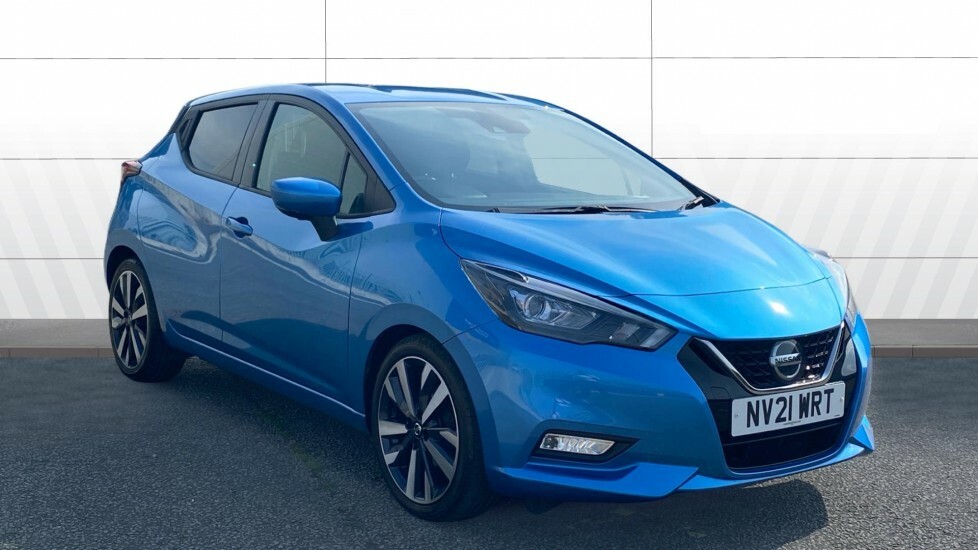 Nissan Micra Tekna NV21WRT Blue