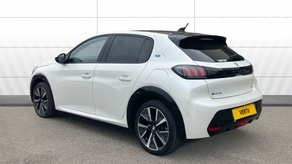 Peugeot e-208 Gt White #2