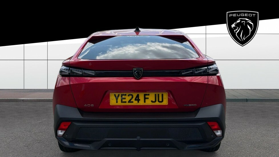 Peugeot 408 Gt YE24FJU Red #3