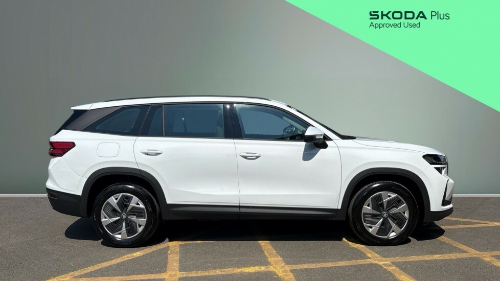 Skoda Kodiaq Se White #4
