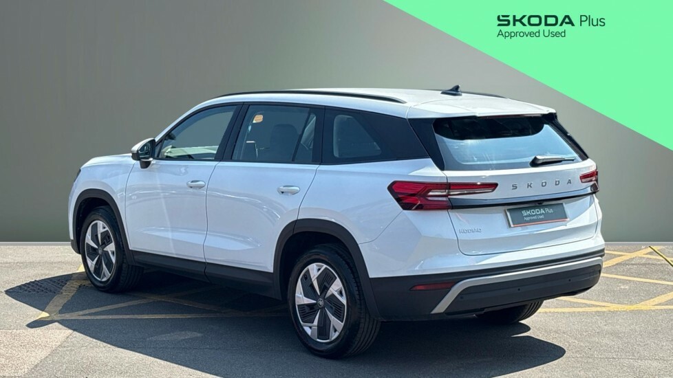 Skoda Kodiaq Se White #3