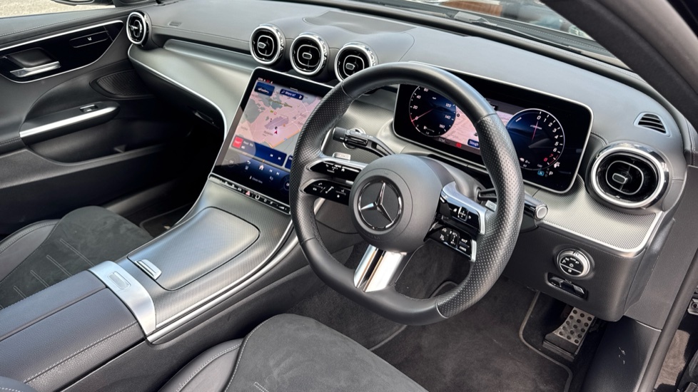 Mercedes-Benz C Class Amg Line Blue #11