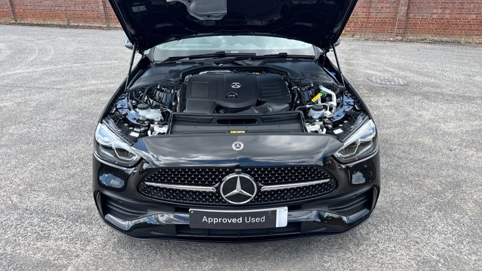 Mercedes-Benz C Class Amg Line Blue #8