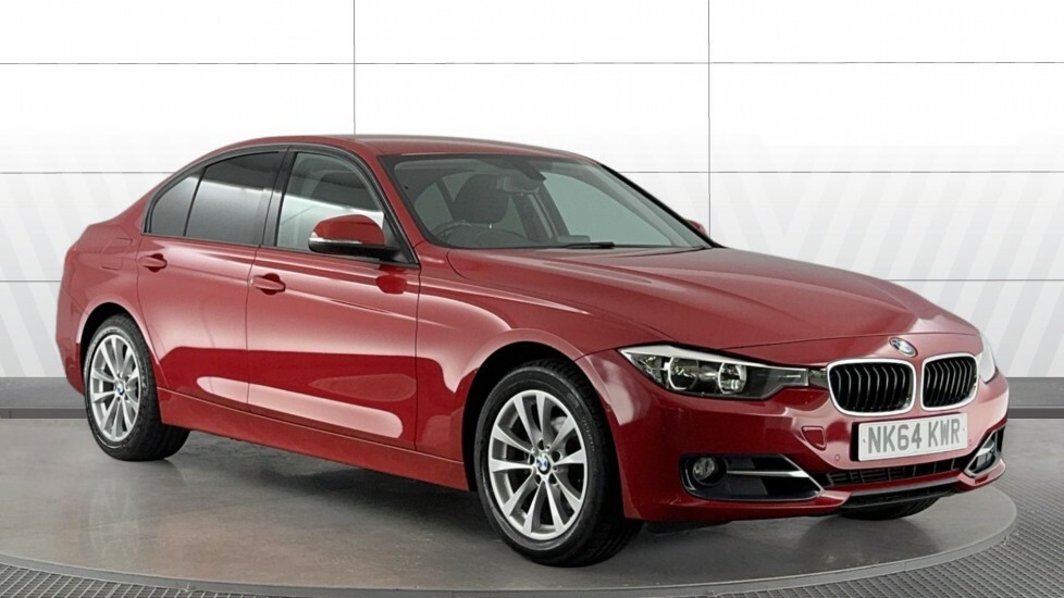 BMW 3 Series Saloon Red #1