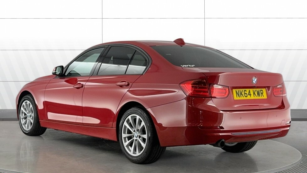 BMW 3 Series Saloon Red #2